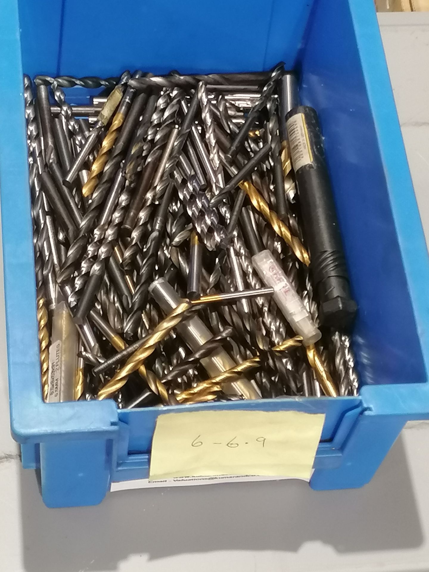 Assorted Drills 6mm-6.9mm Diameter (Please Note: Plastic Container Boxes Are Not Included) - Image 2 of 4