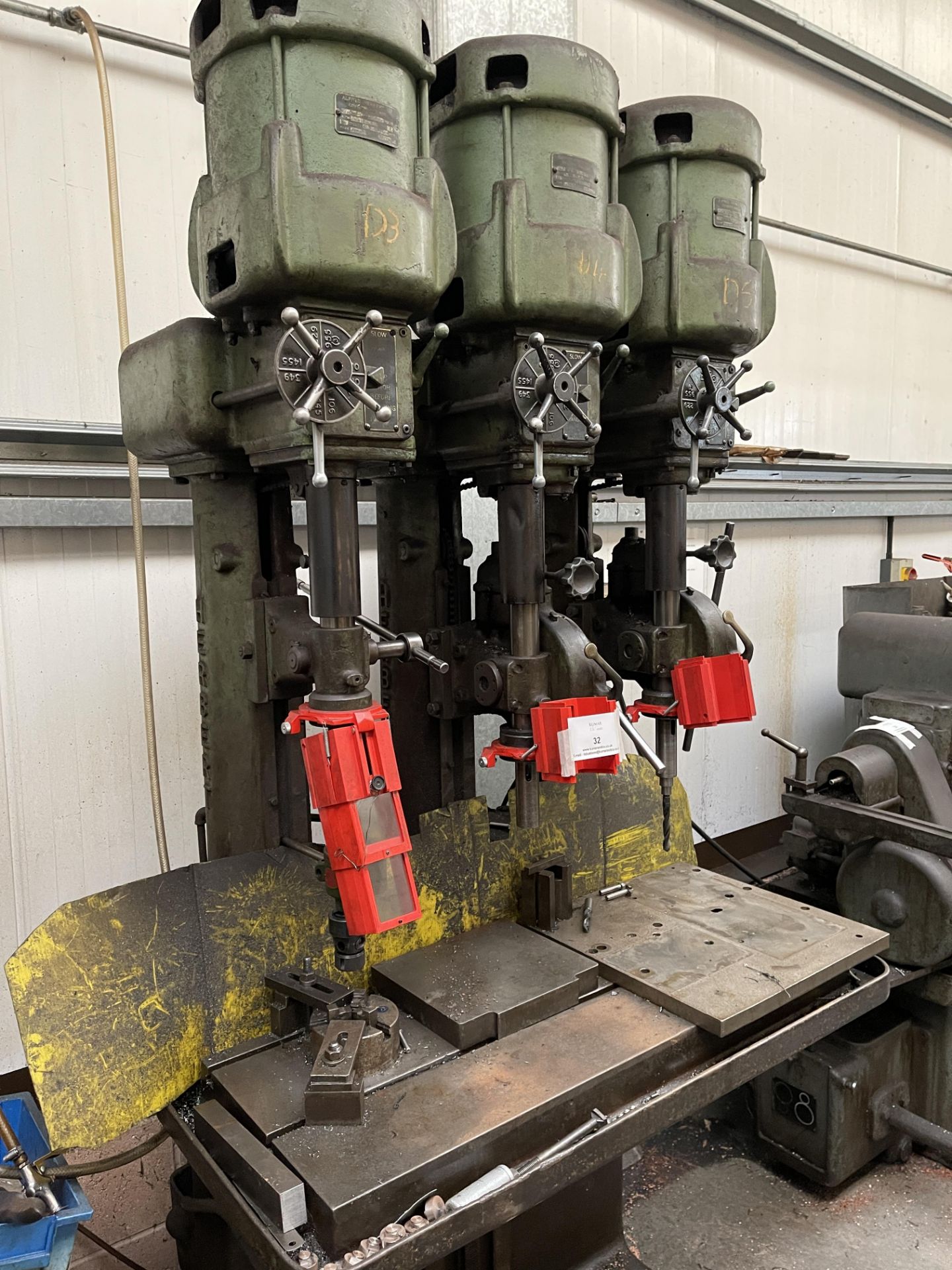 Herbert 3- Pillar Vertical Drilling Machine - Image 5 of 12