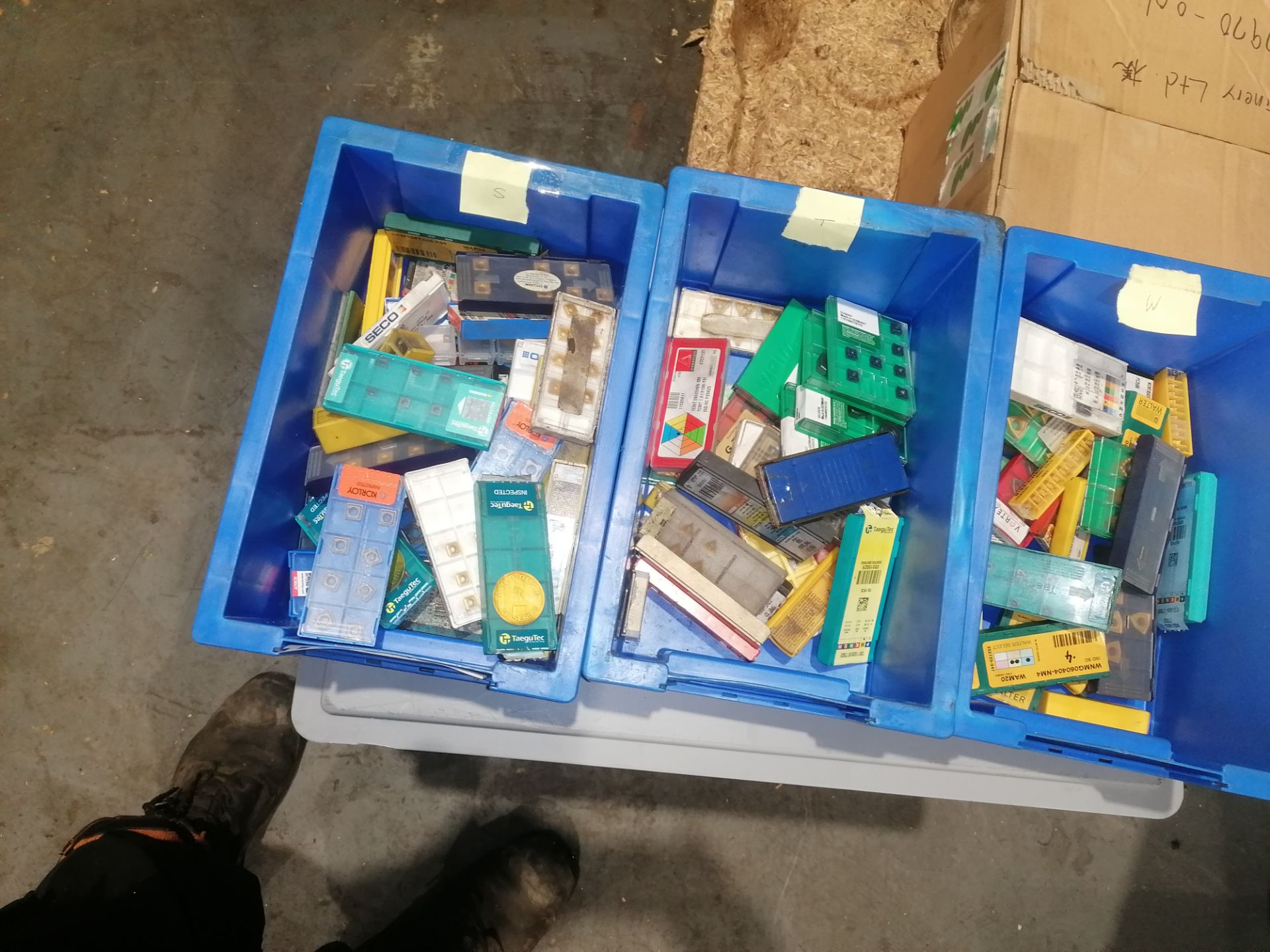 Large Amount Assorted Machine Inserts (S, T & W Type) (Please Note: Plastic Container Boxes Are - Image 6 of 6