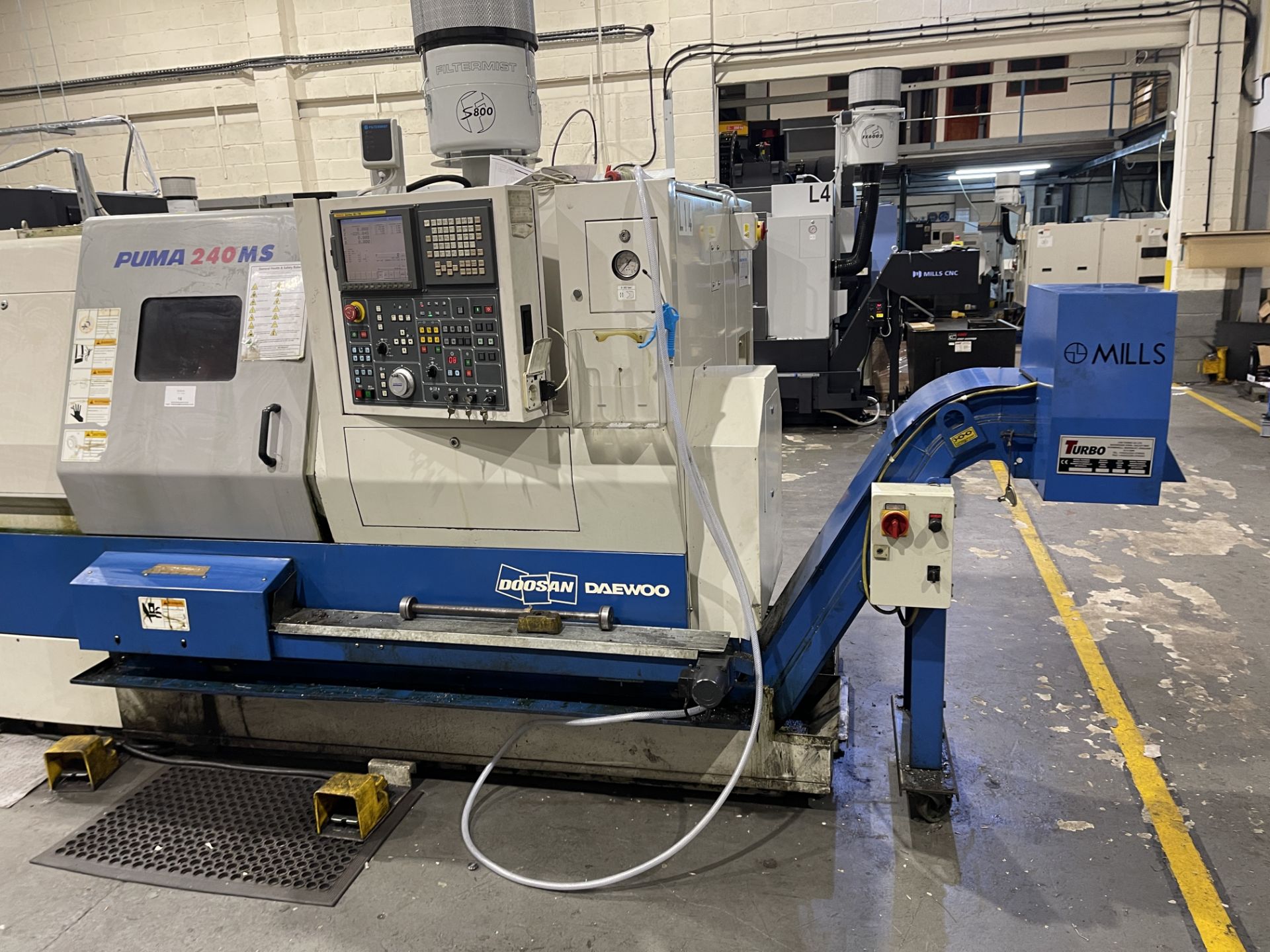 2005 - Daewoo Doosan Puma 240 MSB CNC Lathe - Image 4 of 22