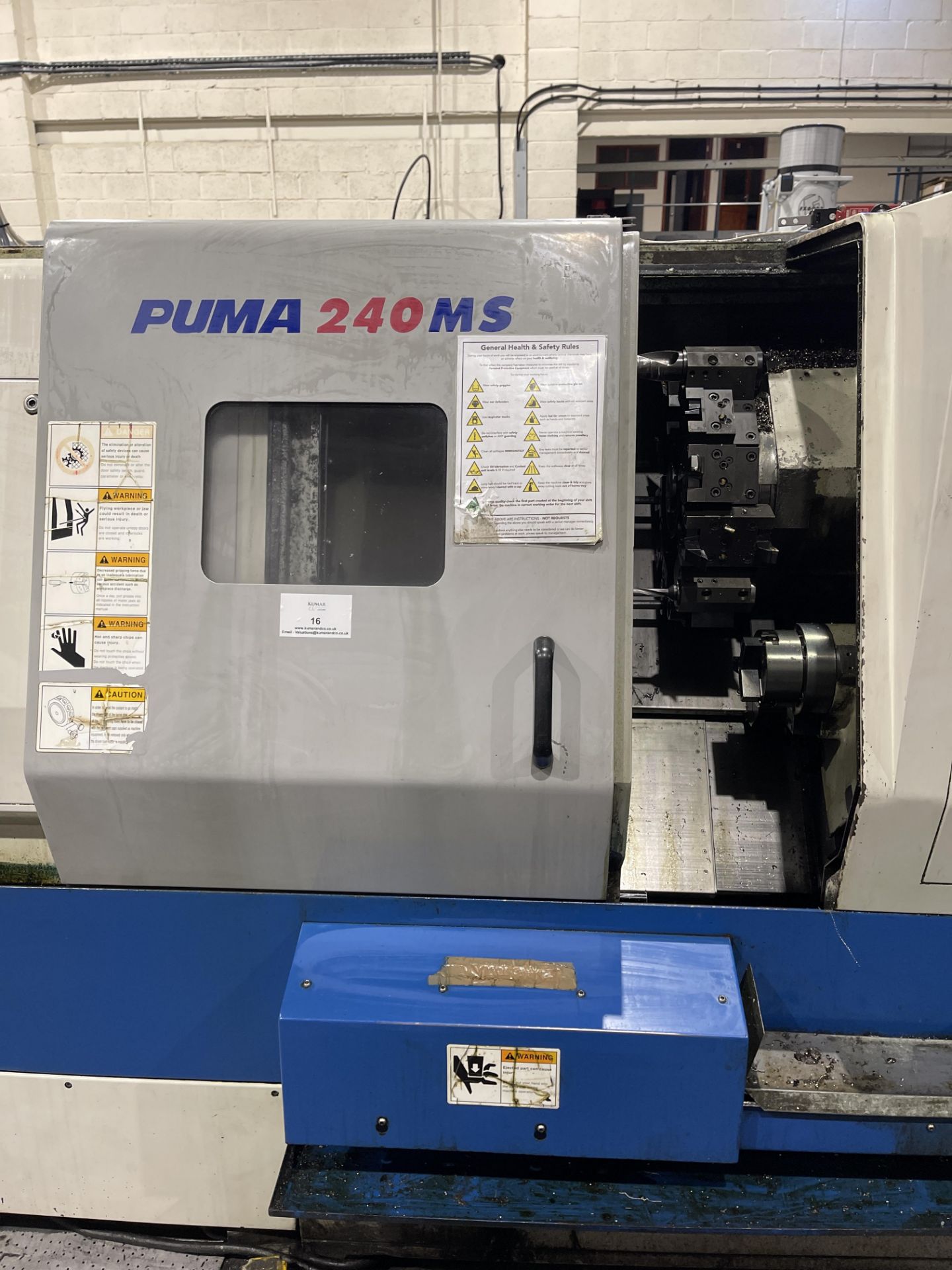 2005 - Daewoo Doosan Puma 240 MSB CNC Lathe - Image 9 of 22