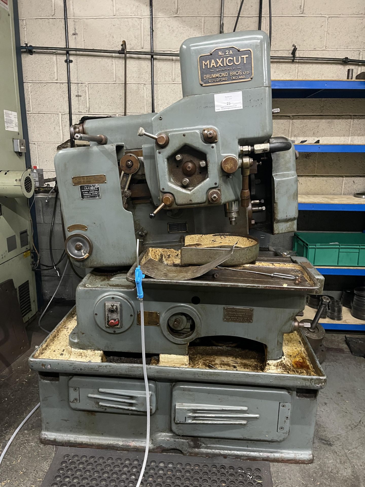 Maxicut No2a Gear Shaper, Serial No.DC461669 - Image 3 of 7