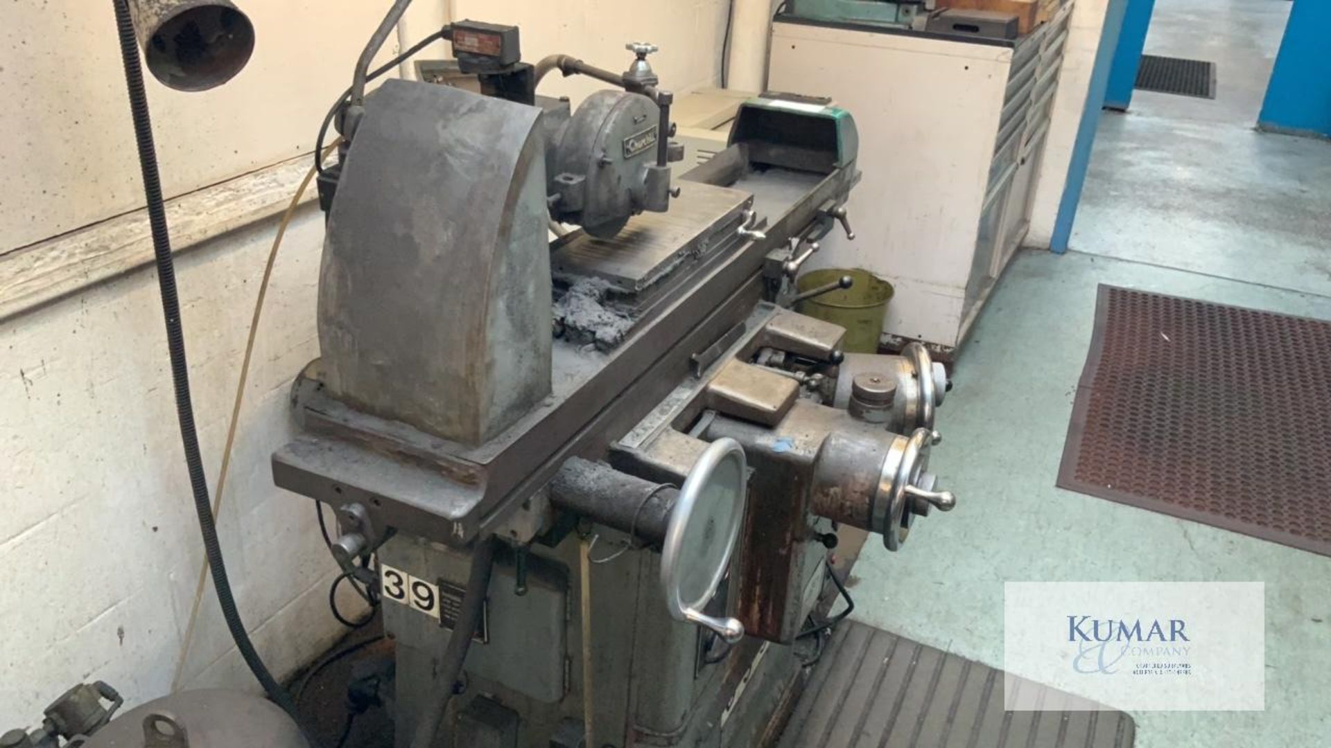 RKS Churchill Model P1479 NB Surface Grinder . Please Note - it is the purchaser or the removal - Image 4 of 9