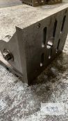 Surface block with lockable rotary motion to 90 degrees 12.5"x10.5" with 12.5"x8.5" base