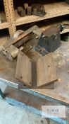 Various Machine Tooling inc V block and centre