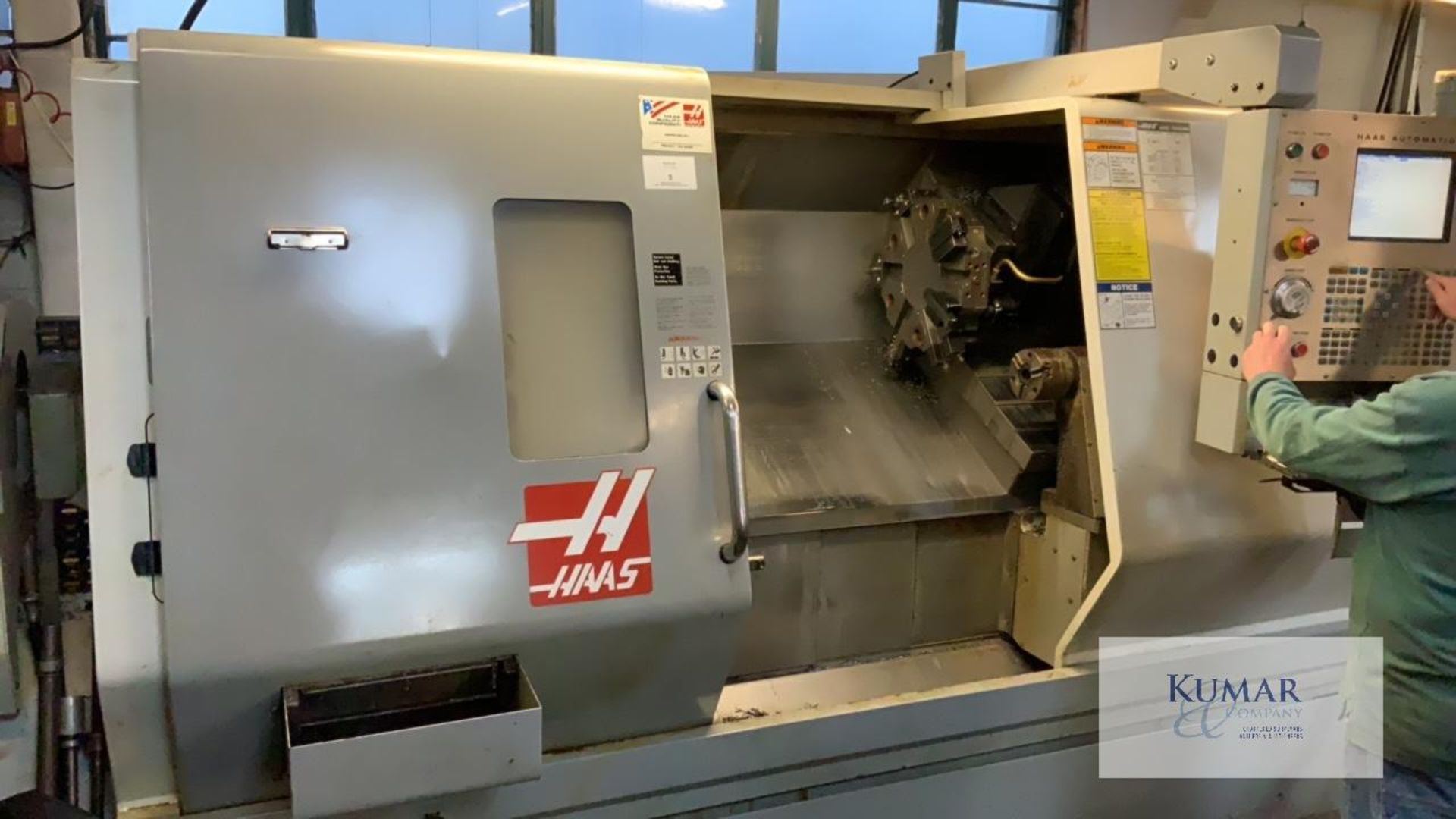 HAAS TL - 25CE Sub Spindle CNC Lathe with HAAS Control