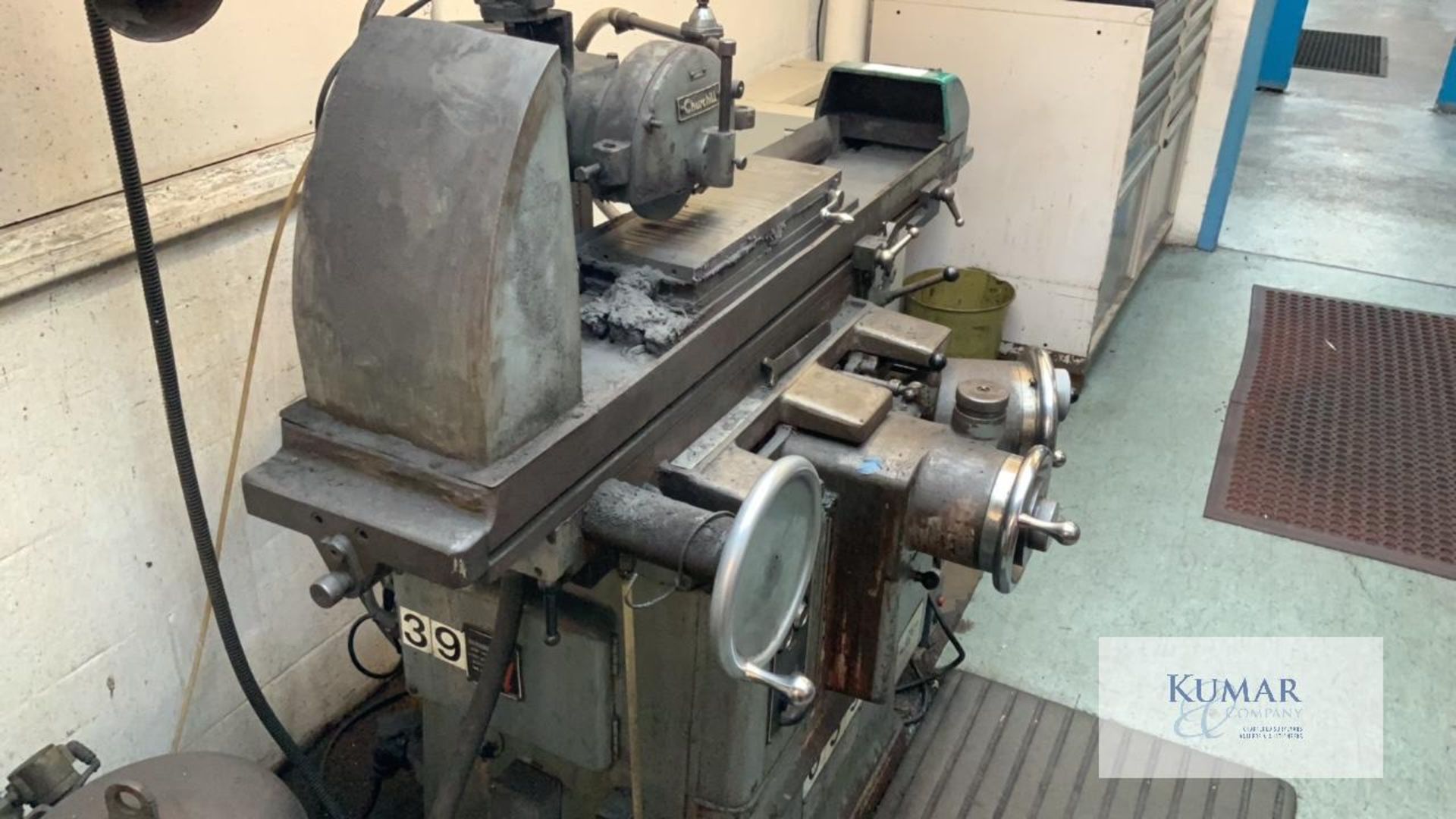 RKS Churchill Model P1479 NB Surface Grinder . Please Note - it is the purchaser or the removal - Image 9 of 9