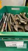 Assorted Spanners (Please note, Does not include Plastic Containers)