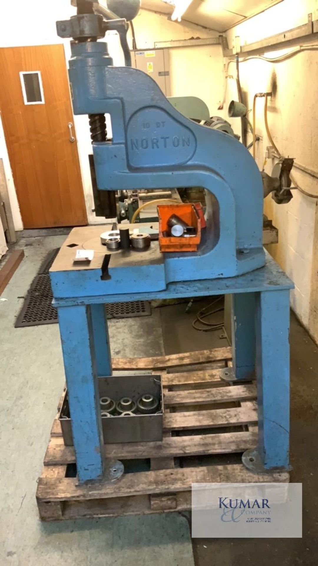 Norton N.10 DT, Fly press with stand - Image 4 of 4