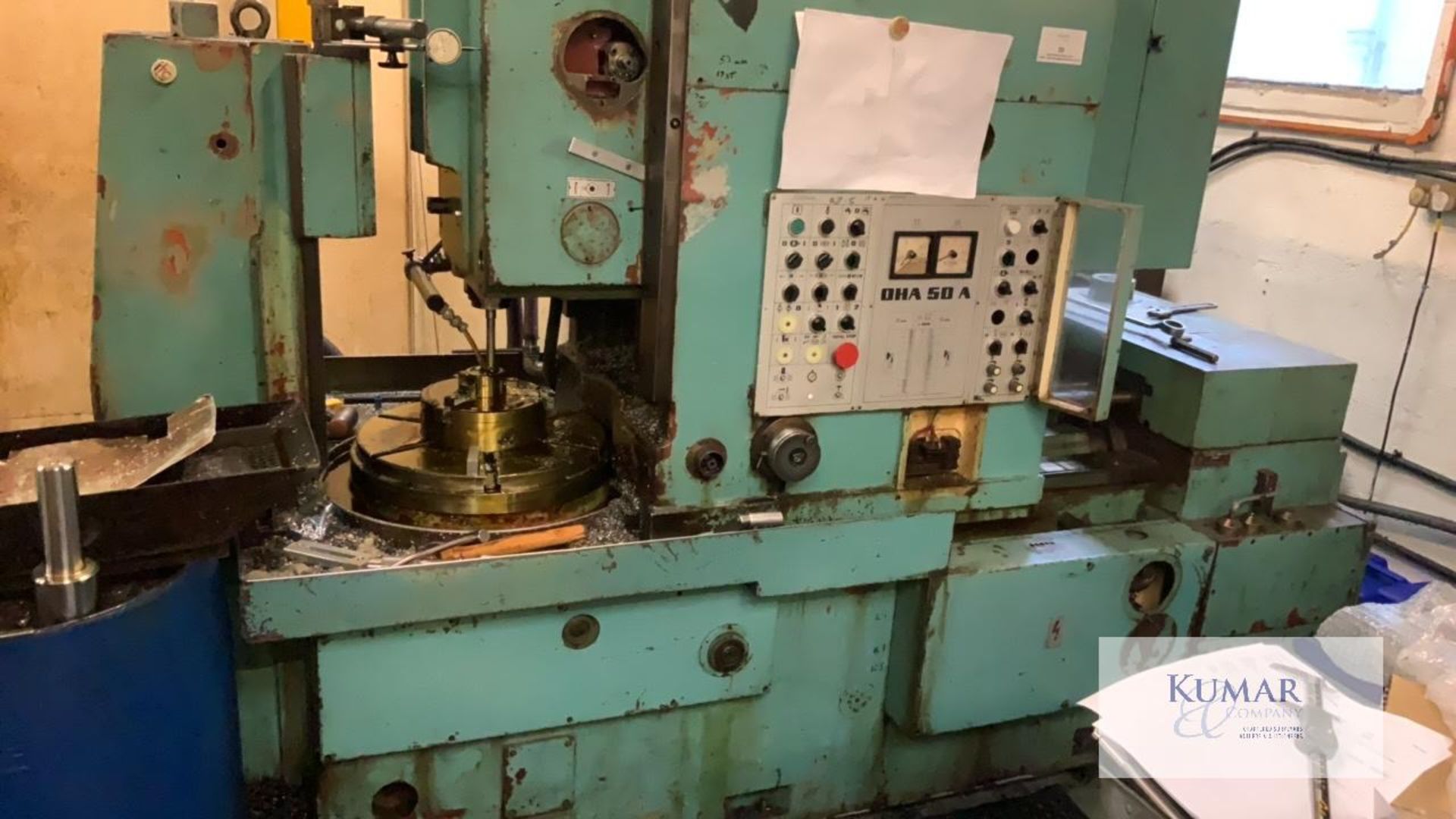 Tos Model No OHA 50 A Gear shaping machine with change gears - Collection Date Thursday 3rd March - Image 2 of 11