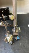 4: Magnetic Base and Stands 2 with DTIs & 20" Vernier with DTI