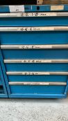Large Chest of Various Types and Sizes of Imperial Drills 6 Drawer Chest - size 28"x30"x 44"H