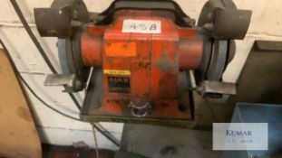 Bench Grinder, twin wheel, 240 volts