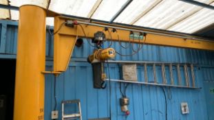Pelloby Gantry Crane. Serial No: A1070612A (Max 500 kegs) Complete with Verlinde Eurochain