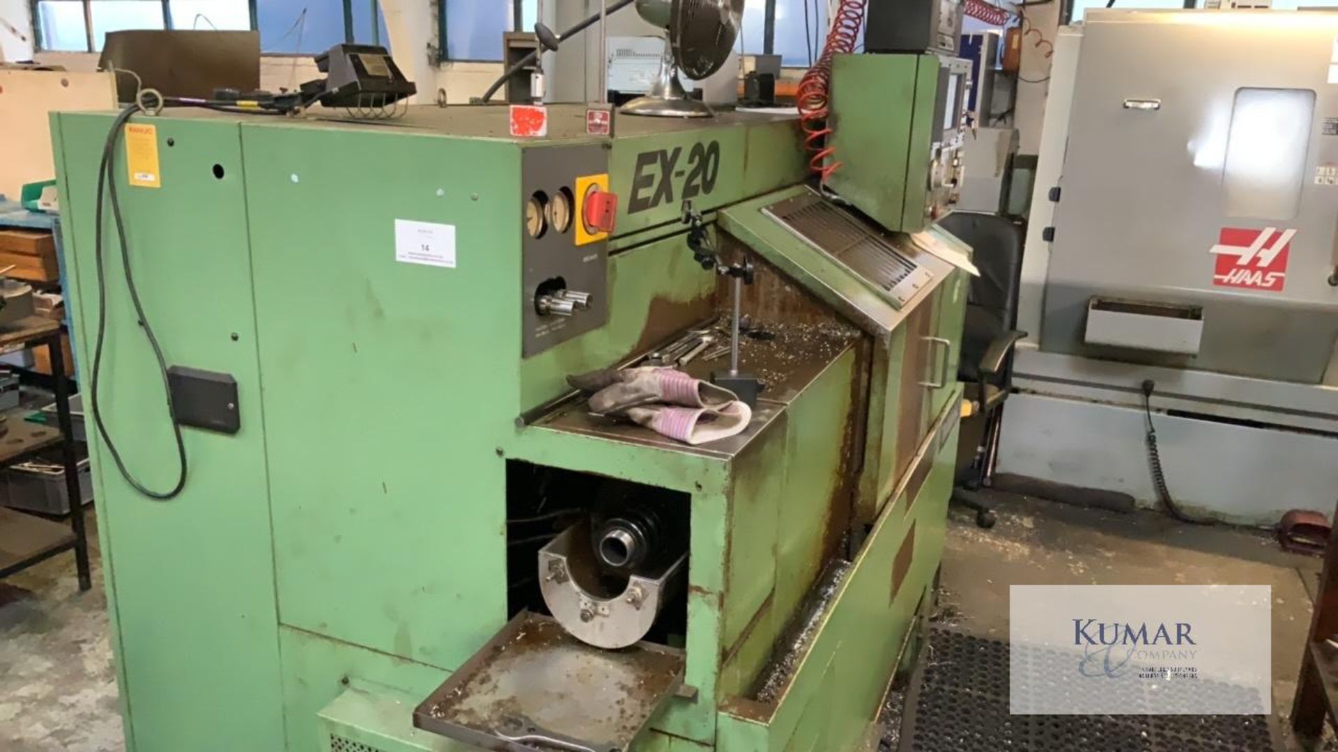 Takamaz Model EX 20, CNC Lathe - Please Note - it is the purchaser or the removal contractor’s - Image 3 of 5