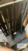 1 Pair Large Angle plates at 90 degrees 39"x12" with 14"x12" base