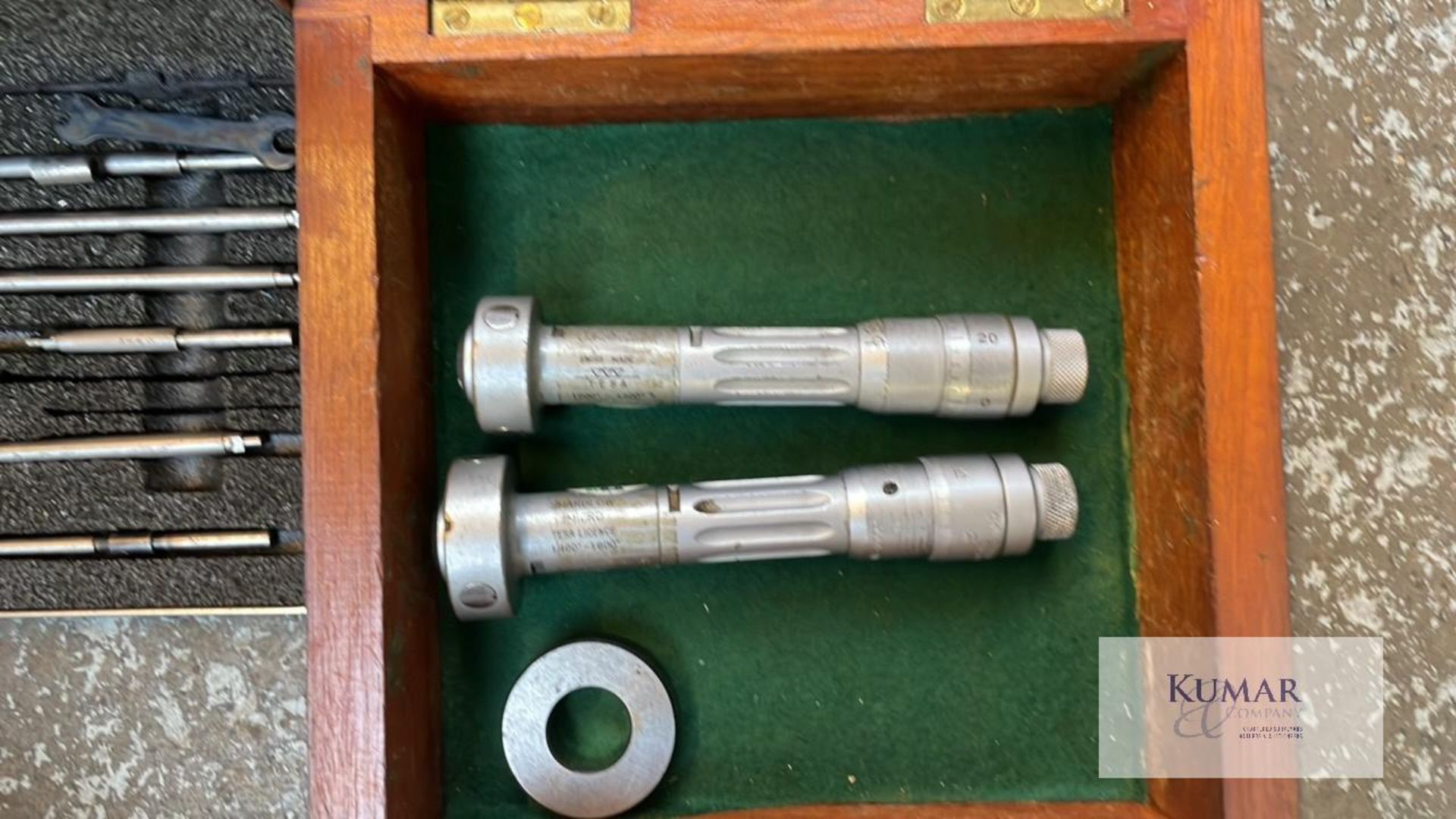 Various Inspection Equiptment Int. micrometer set to 6" 2: Bore Micrometers 1.2"- 1.6" Large Dti, - Image 4 of 5
