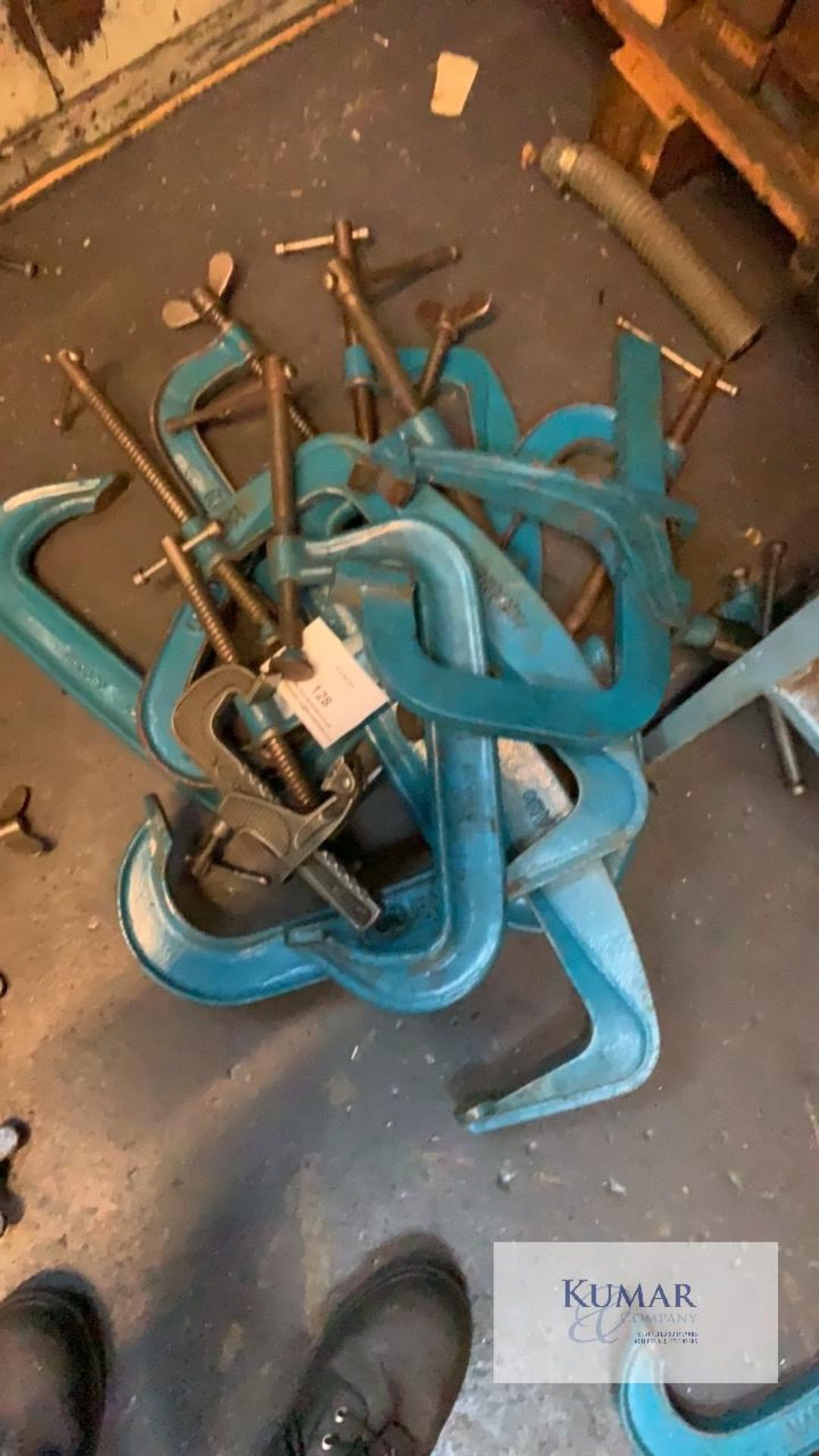 Large G Clamps 12 x various sizes
