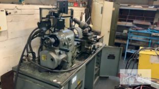 Metric - Hardinge Dovetail Bed Lathe with DRO and Tooling