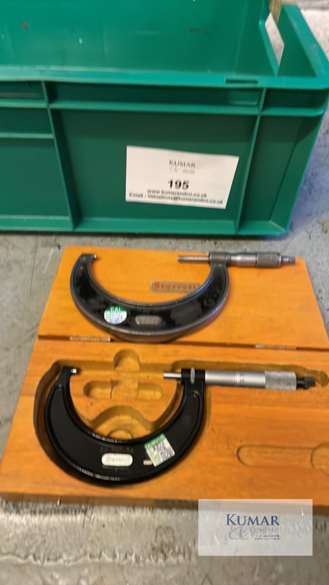 2: External Micrometers, 50-75mm and 75-100mm