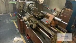 Cazeneuve Model 360 HBX, Lathe, Serial No 9193R7. Please Note - it is the purchaser or the removal