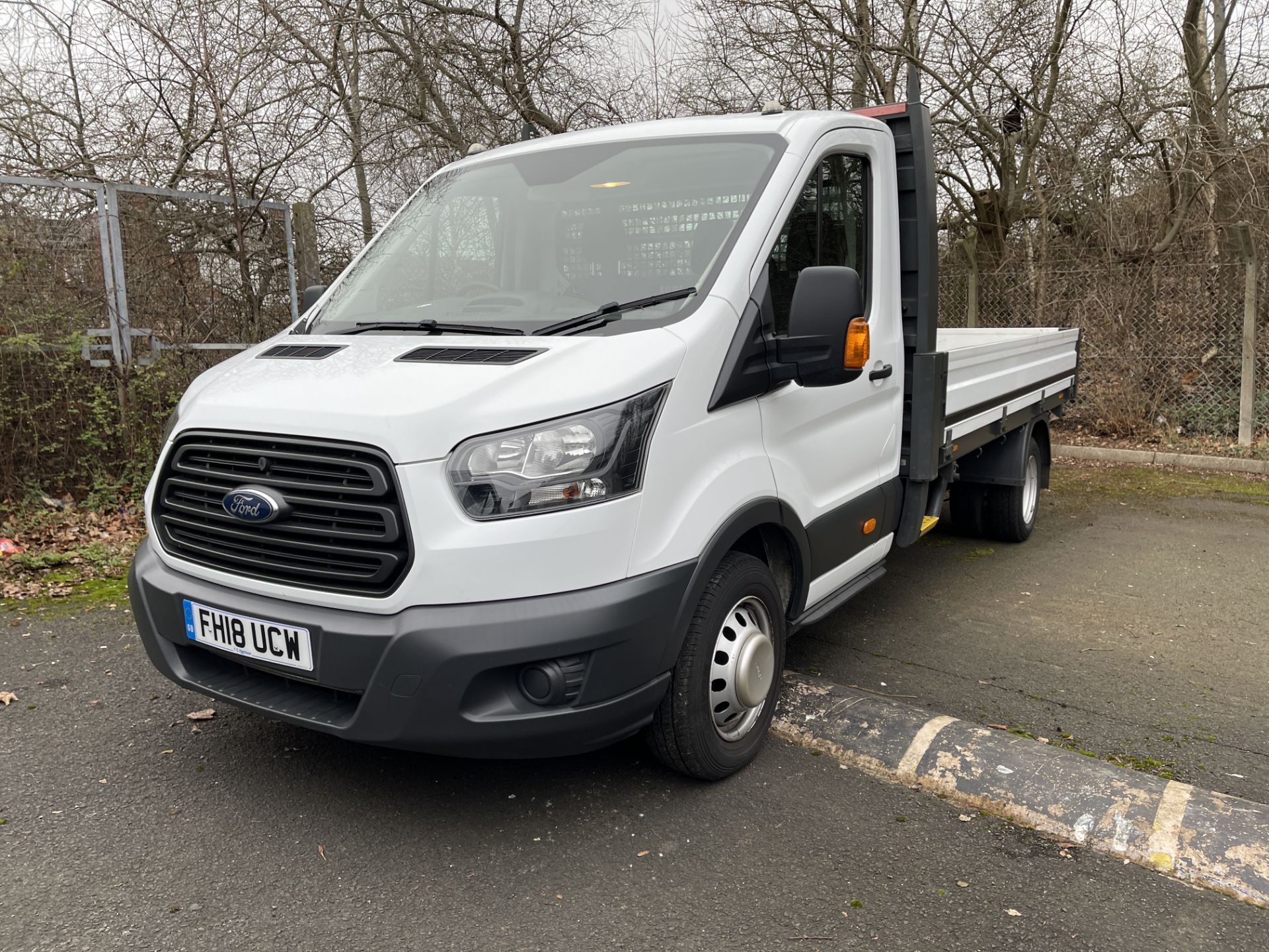 2018 - Twin Wheel Transit 350 Dropside Truck - FH18 UCW