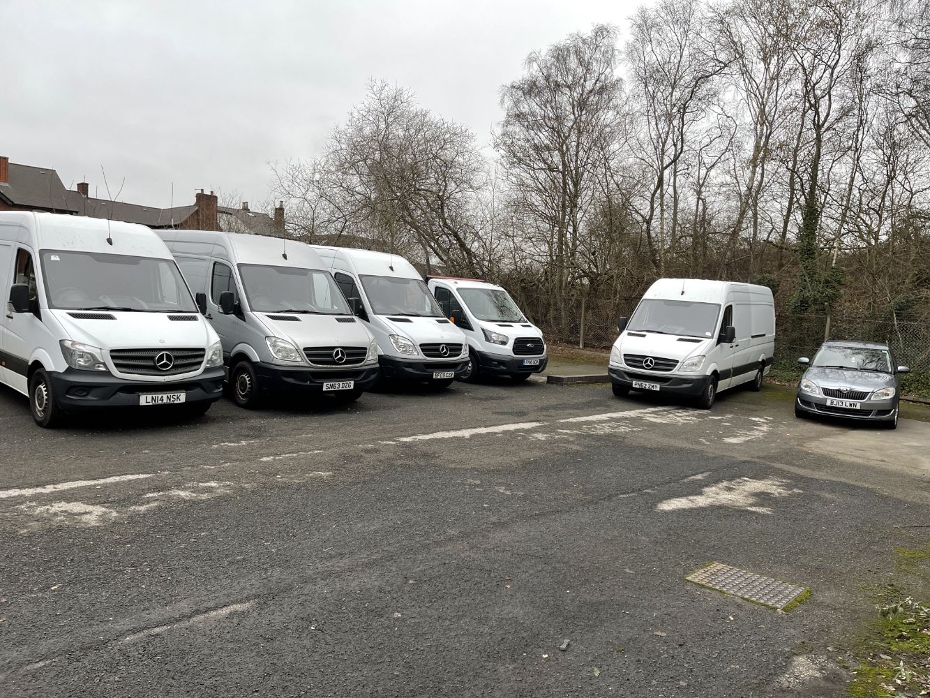 Late Model Mercedes Sprinter Panel Vans and Dropside Trucks and Mobile Access Platform