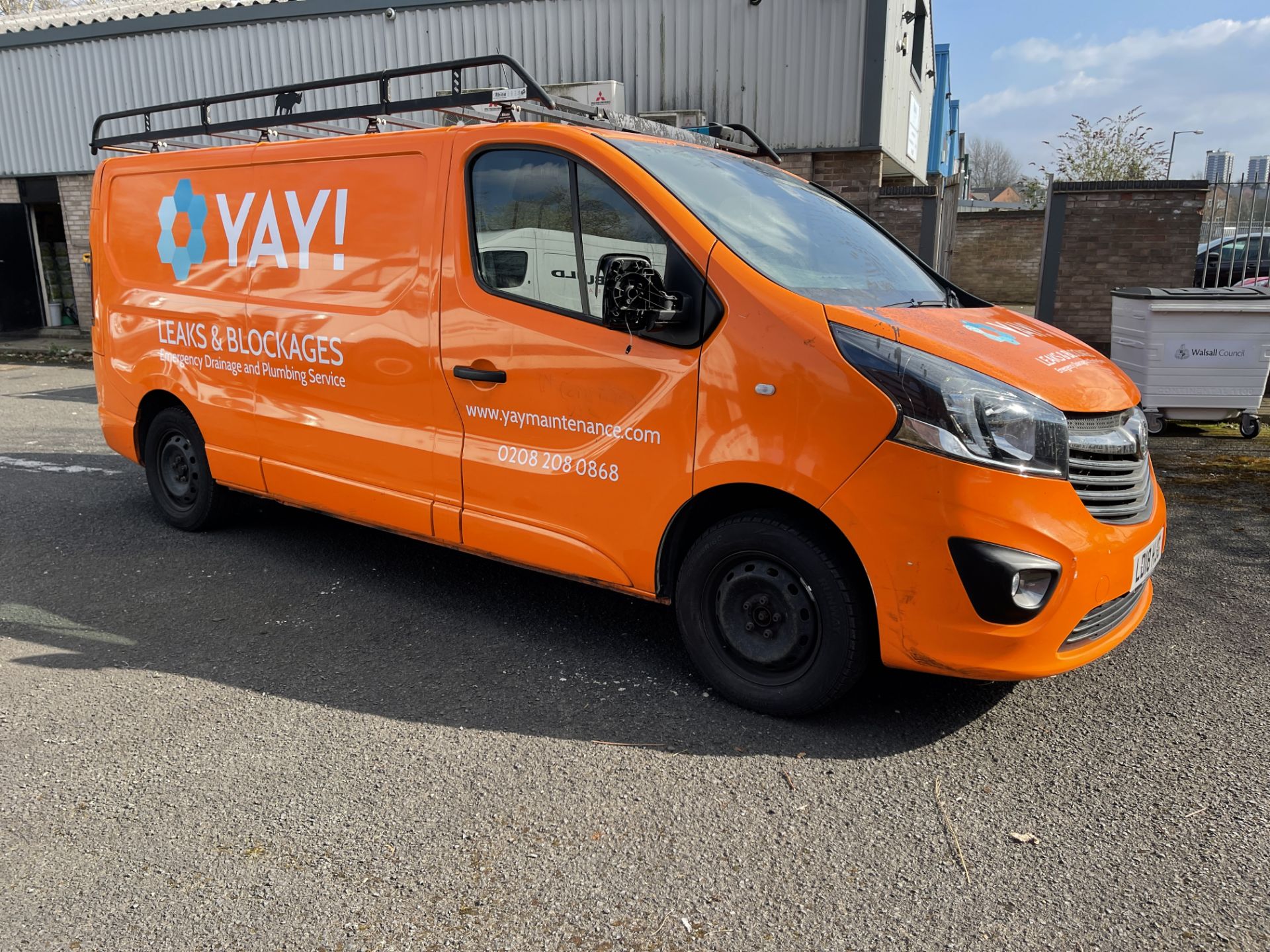 Vauxhall Vivaro 2900 Sportive CDTI 1,598cc, 6 Speed Manual Diesel Panel Van - Image 2 of 43