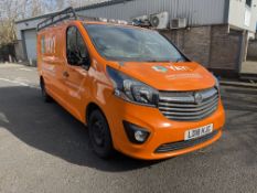 Vauxhall Vivaro 2900 Sportive CDTI 1,598cc, 6 Speed Manual Diesel Panel Van