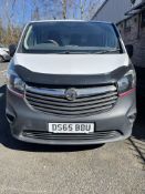 Vauxhall Vivaro 2900CDTI, 1,598cc Diesel, 6 Speed Manual Panel Van