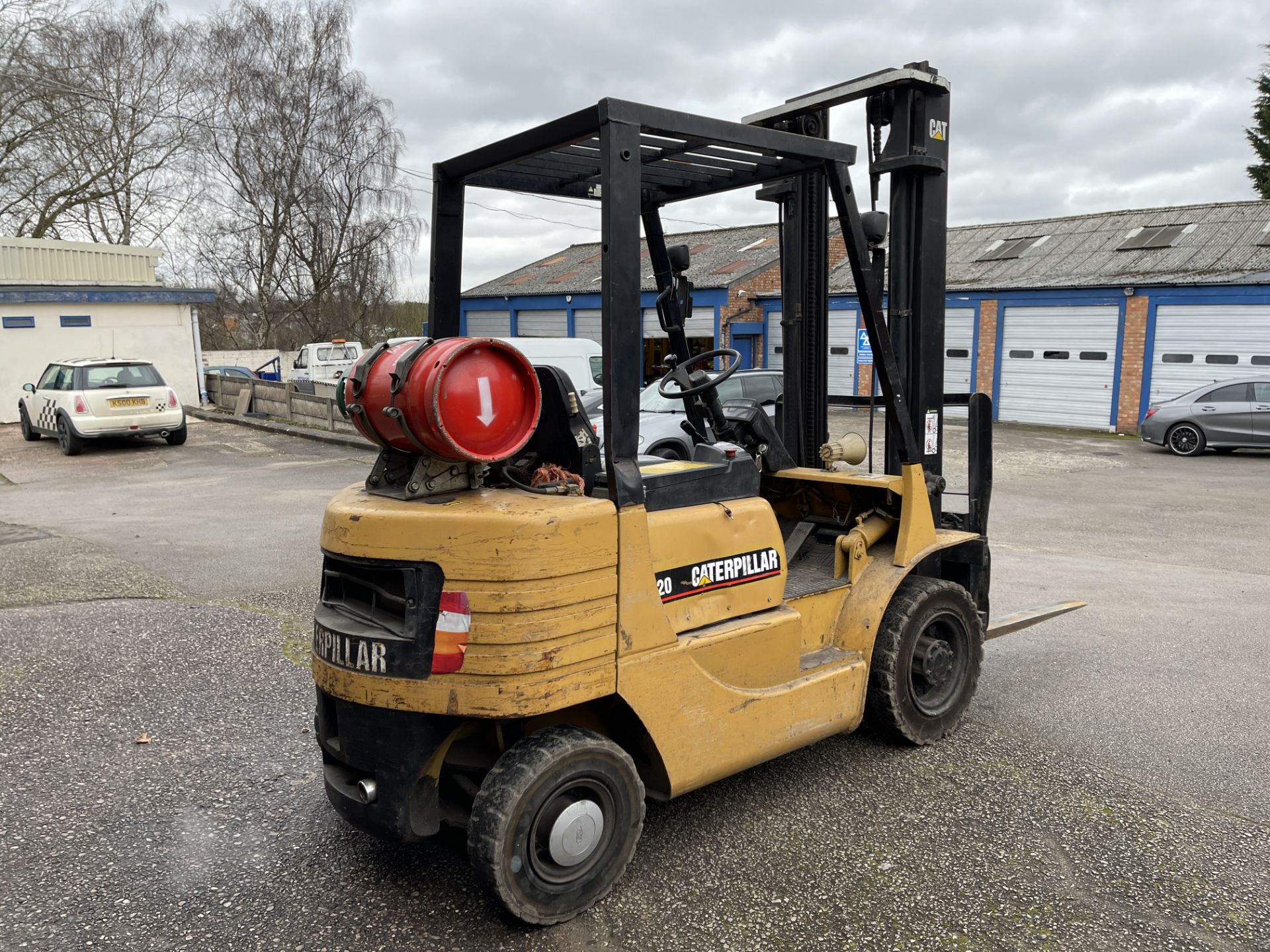 Caterpillar 20, LPG Fork Lift Truck, Serial No. 5AN10210, Rated Capacity 2,000 Kg (1996) - Image 8 of 17