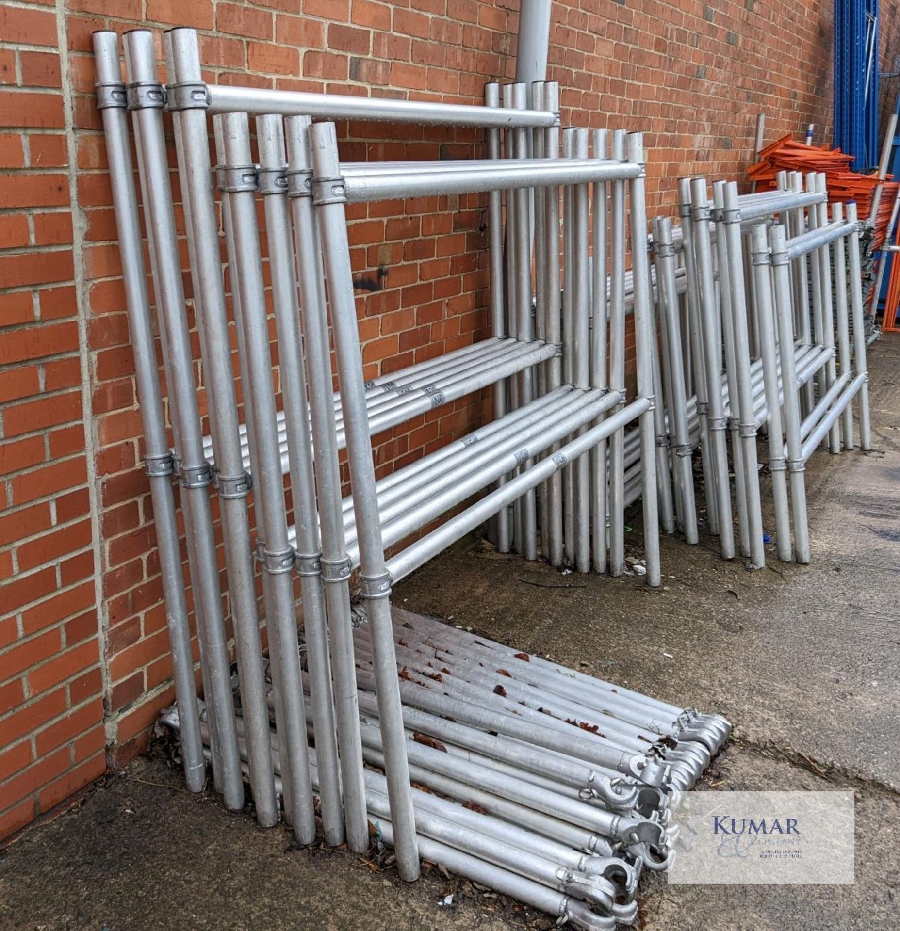 Job lot, Aluminium H frames for stagingCondition: Ex-install5 x 1800mm5 x 1650mm5 x 1500mm6 x - Image 2 of 20