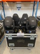 4x Chauvet Intimidator 14SR Hybrid Moving lights, inc Flightcase. Supplied ex rental. Cased in a