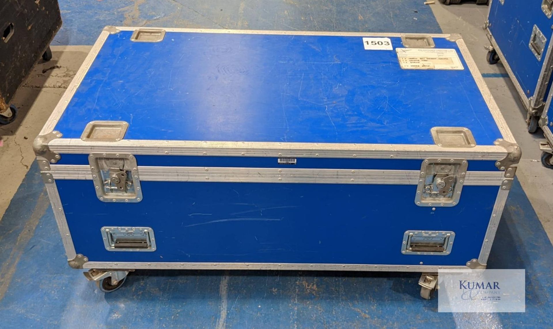 Flightcase for Selelcon followspot Condition: Ex-hire External dimensions ex castors: Height: - Image 2 of 4