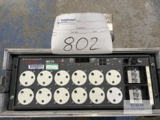 Zero88 Betapack 3 Dimmer Pack 6 x 10amp per channelCondition: Ex-hireZero 88 Betapack 3, 6 channel