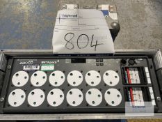 Zero88 Betapack 3 Dimmer Pack 6 x 10amp per channelCondition: Ex-hireZero 88 Betapack 3, 6 channel