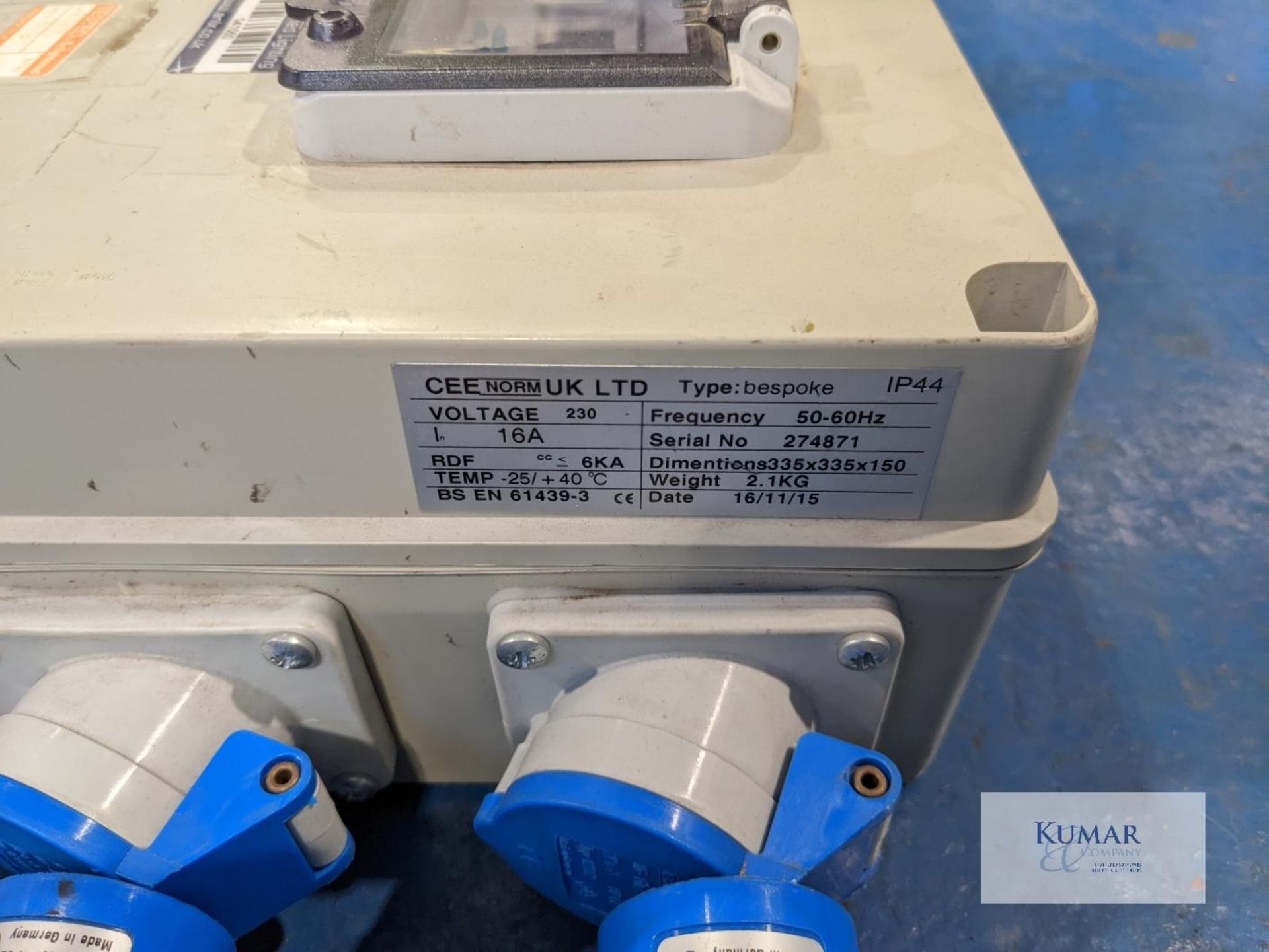 16 amp timer contactor units - job lotCondition: Ex-hireAll units are untested as the batteries in - Image 10 of 28