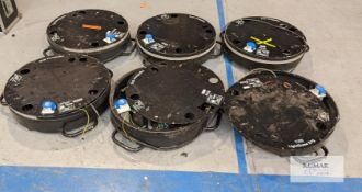 Robe Light dome 575 x 6 (Spares/ Repair), 10 x Dome CoversCondition: Ex-hire6 x Robe Light dome