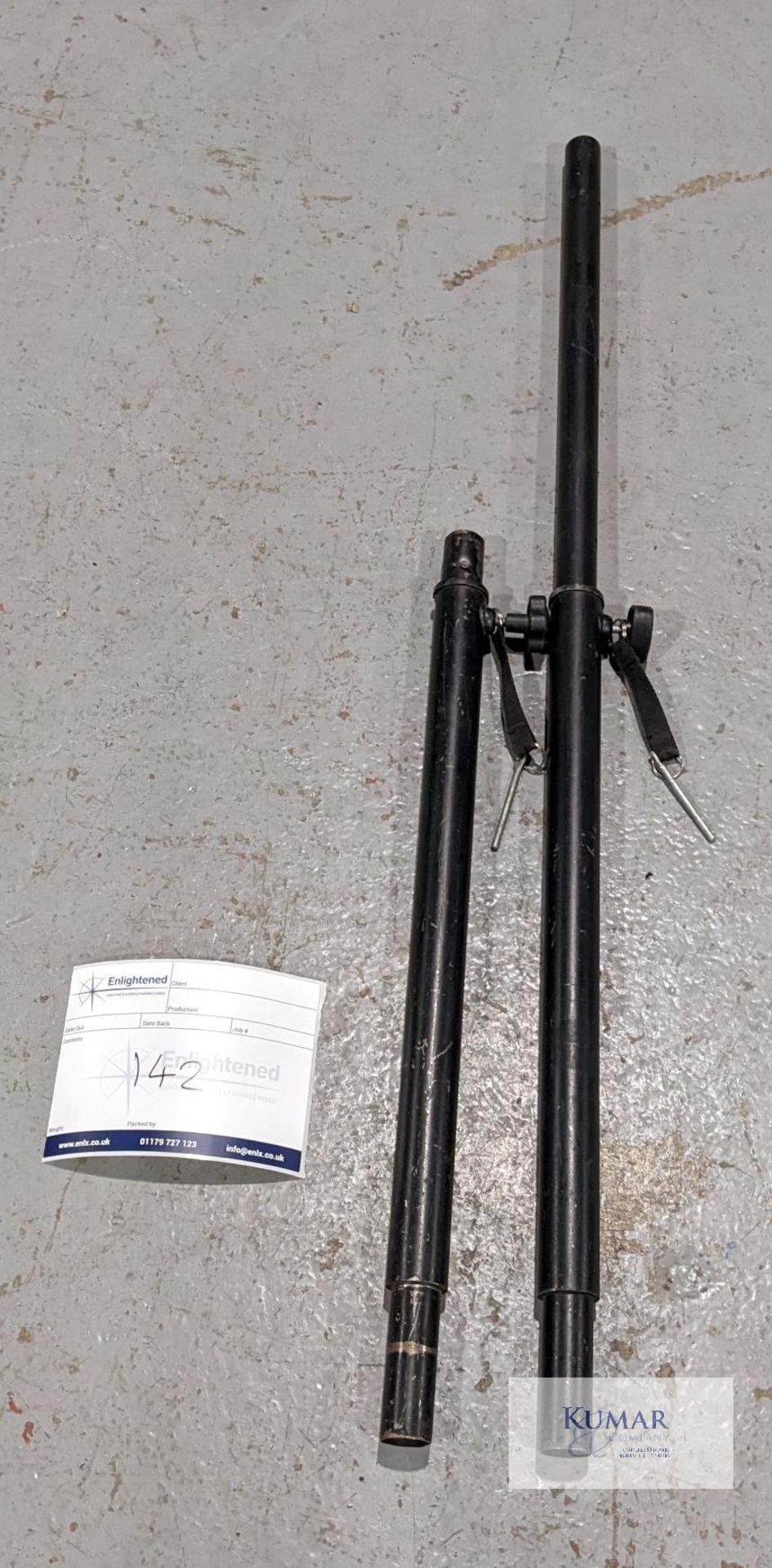 Sub mount speaker poles - PairCondition: Ex-hireDelivery option: Delivery available to Mainland UK - Image 2 of 4