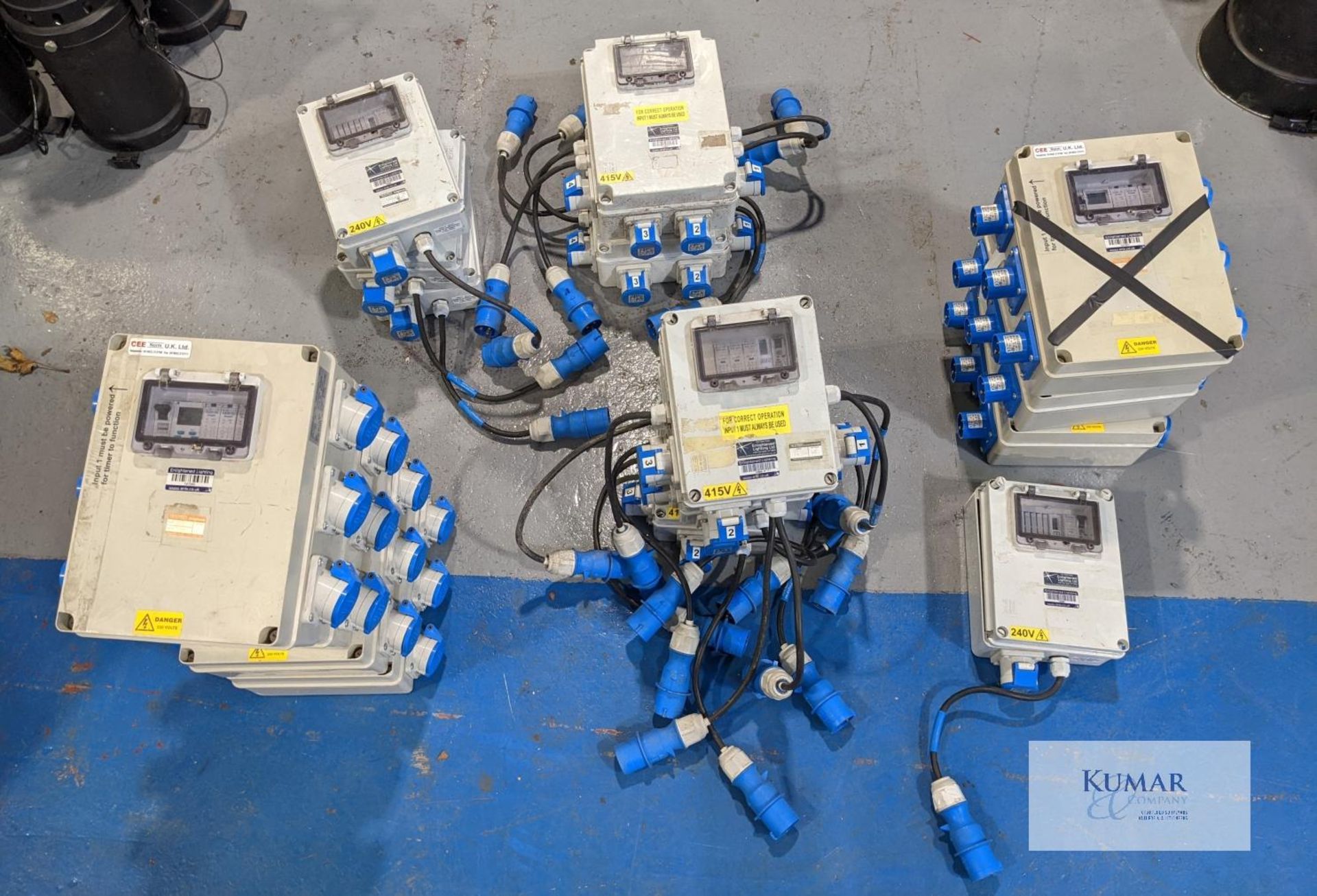16 amp timer contactor units - job lotCondition: Ex-hireAll units are untested as the batteries in