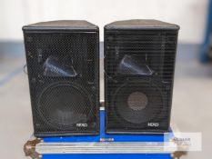 Nexo PS8 (Pair) Loudspeaker, inc twin flightcaseCondition: Ex-hirewith twin flight caseDelivery