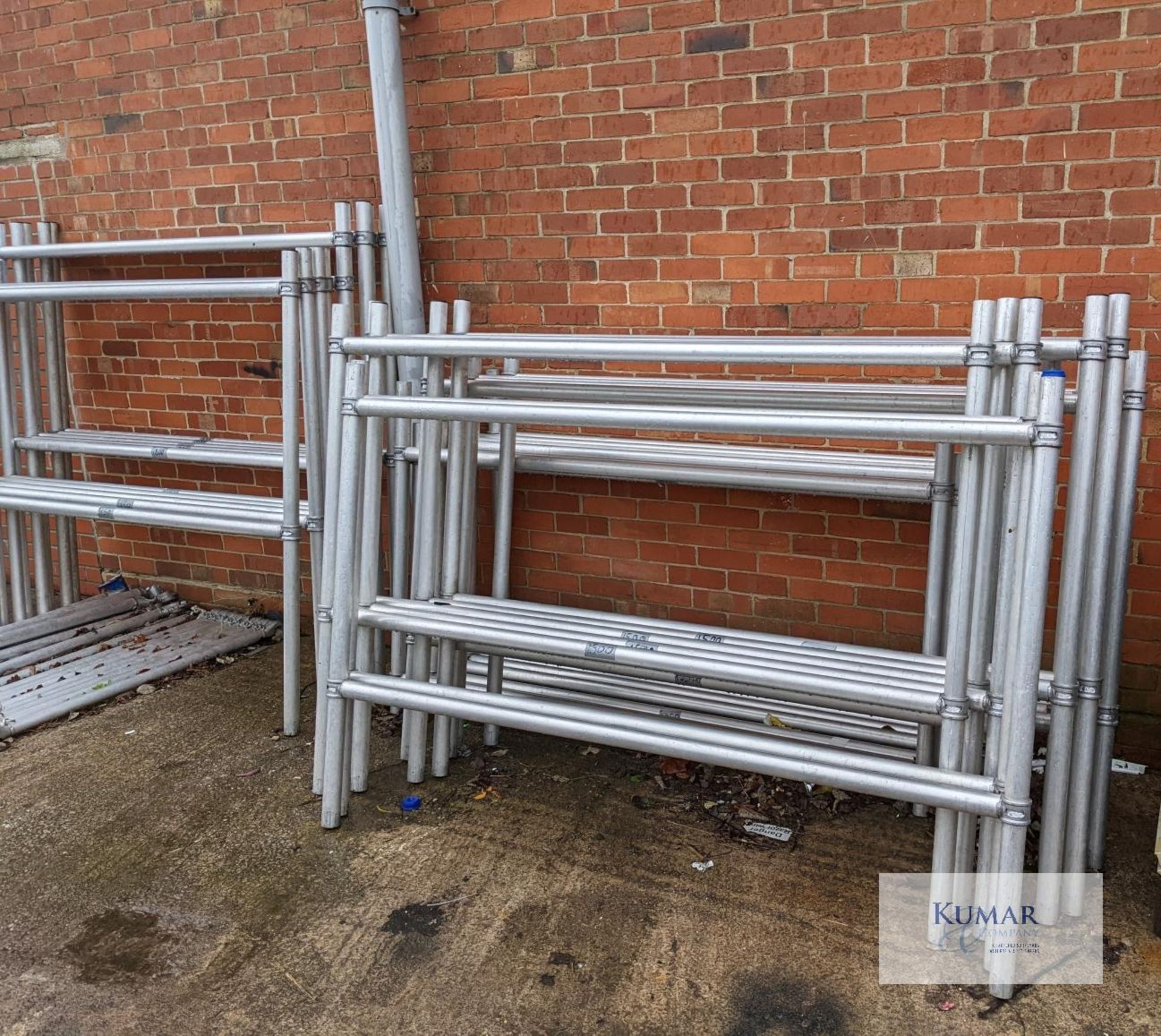 Job lot, Aluminium H frames for stagingCondition: Ex-install5 x 1800mm5 x 1650mm5 x 1500mm6 x - Image 5 of 20