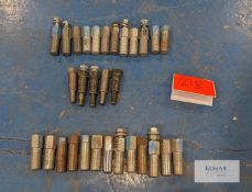 M10 & M12 19mm Spigots - Various - 30 unitsCondition: Ex-hire13 x M1212 x M105 x Extended