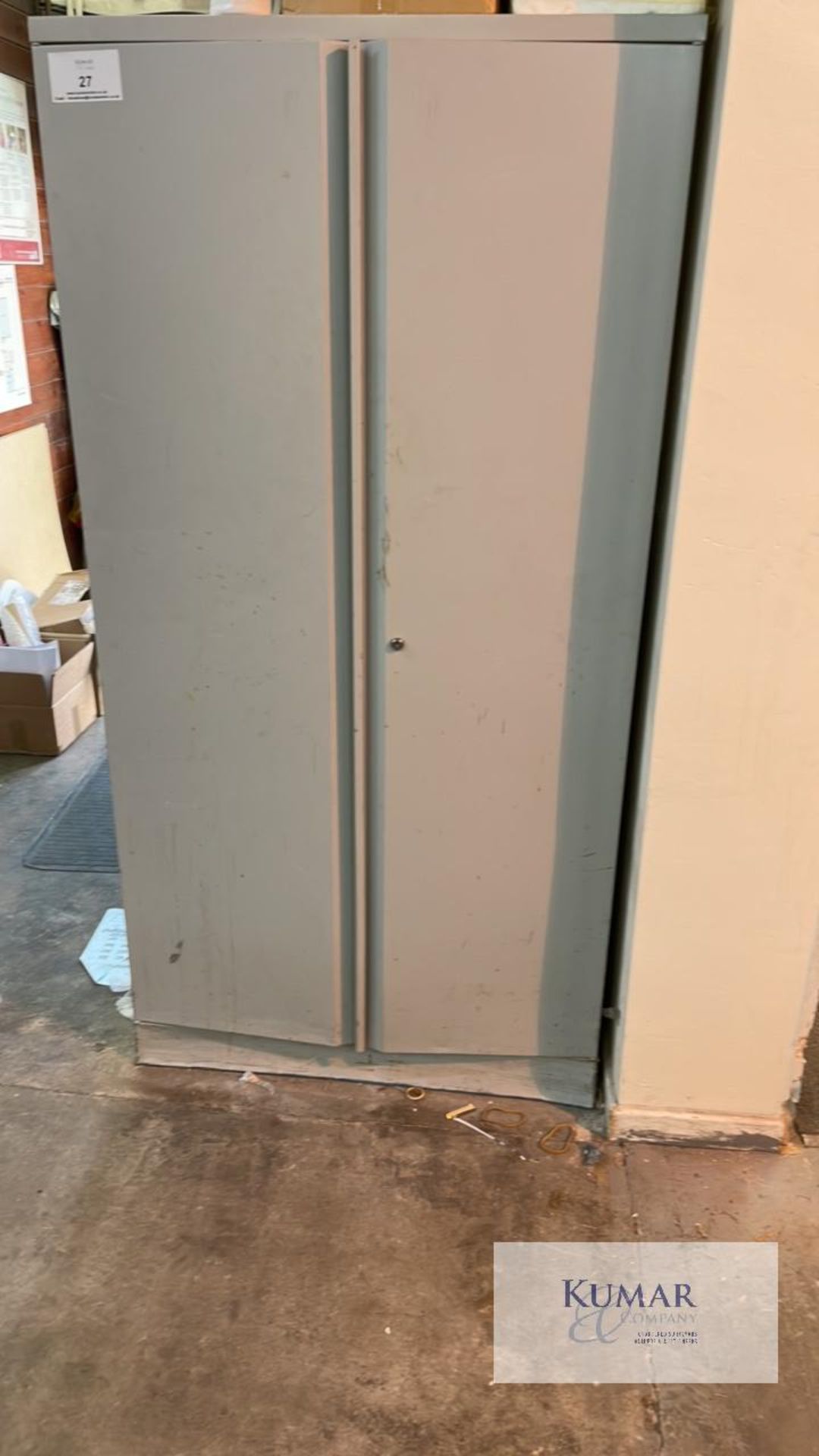 STEEL CUPBOARD - Image 2 of 2