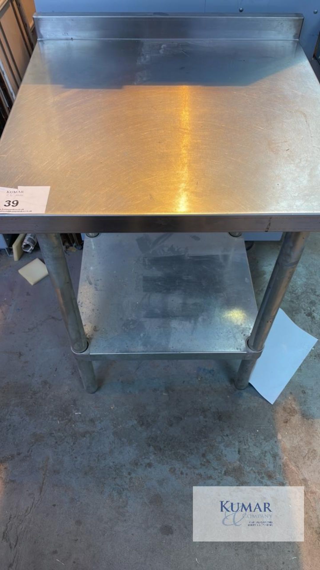 STEEL TABLE - Image 2 of 2