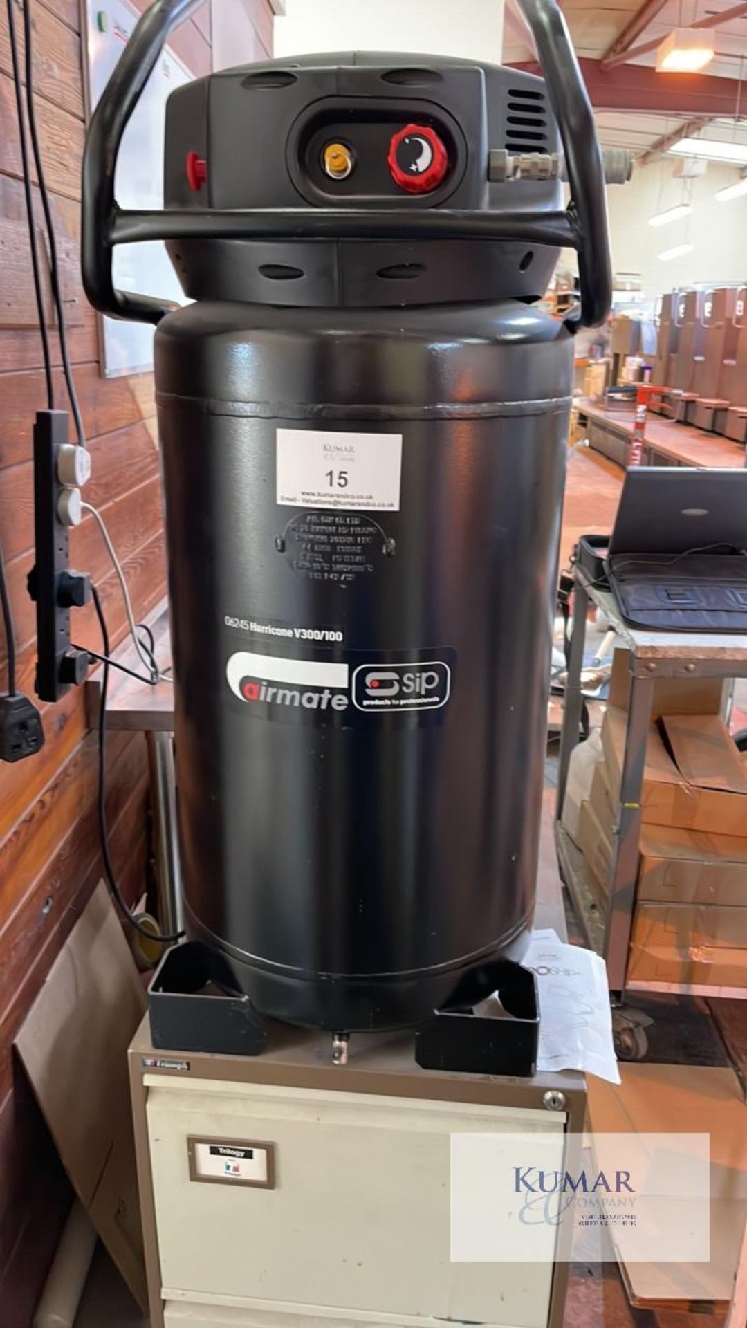 NUAIR HURRICANE COMPRESSOR - Image 2 of 2