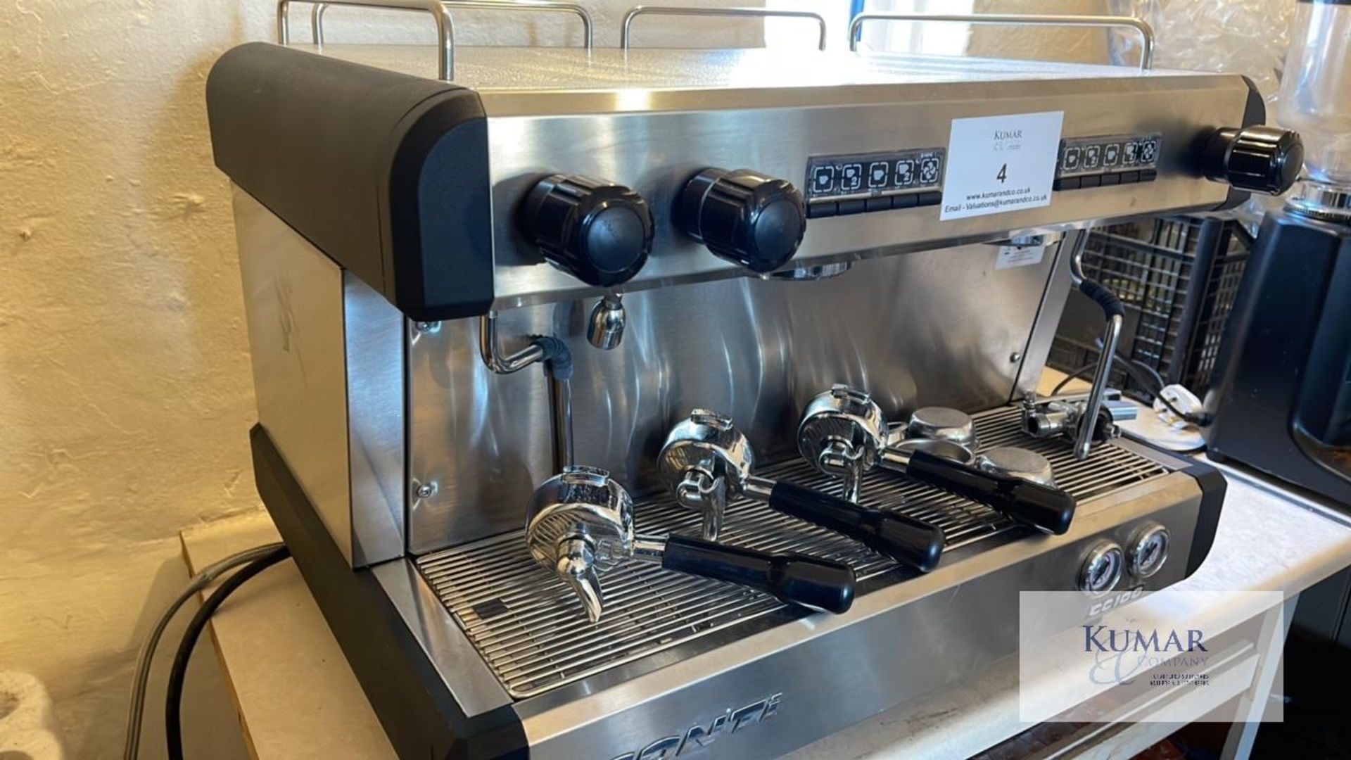 Conti CC102 TC Coffee Machine, Serial No. 136134 with Accessories as Shown - Monaco (2019) - Image 4 of 6