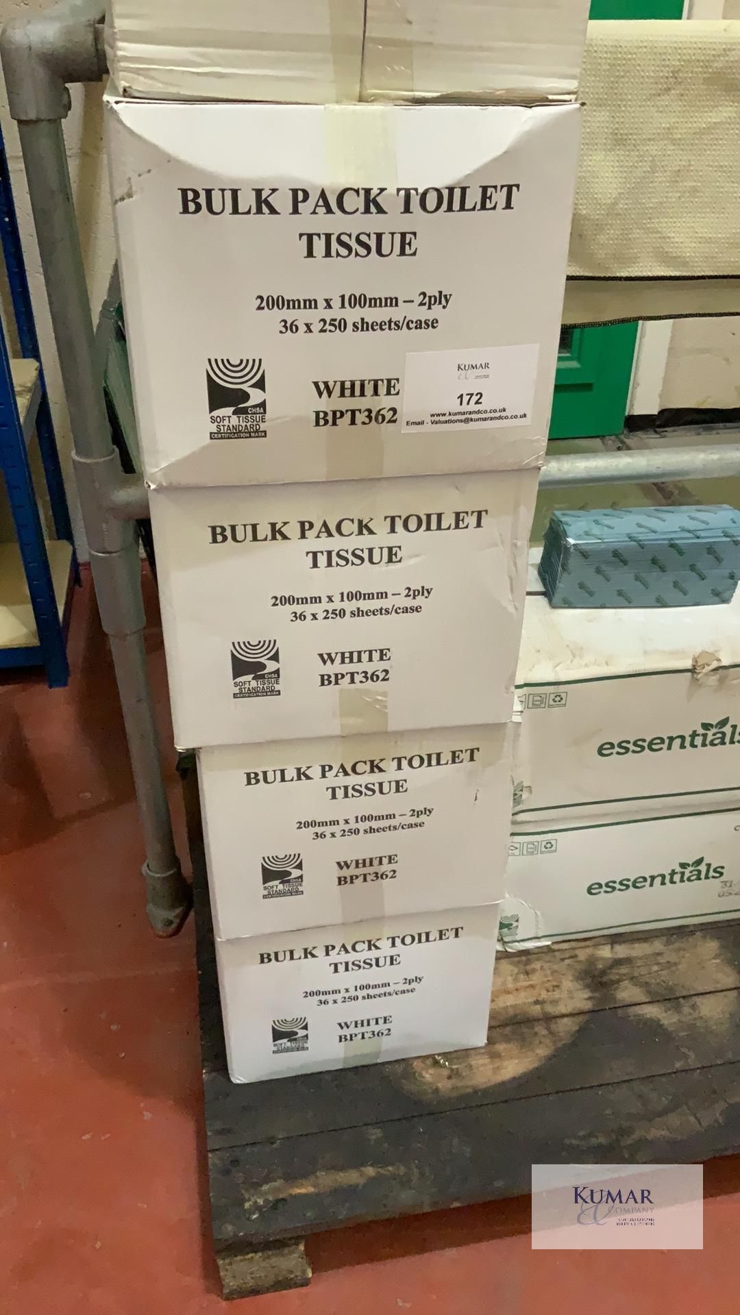 4.5 Outers Bulk Pack Toilet Tissue - 200mm x 100mm - 2 Ply, 36 x 250 Sheets Per Outer, White BPT362, - Image 4 of 13