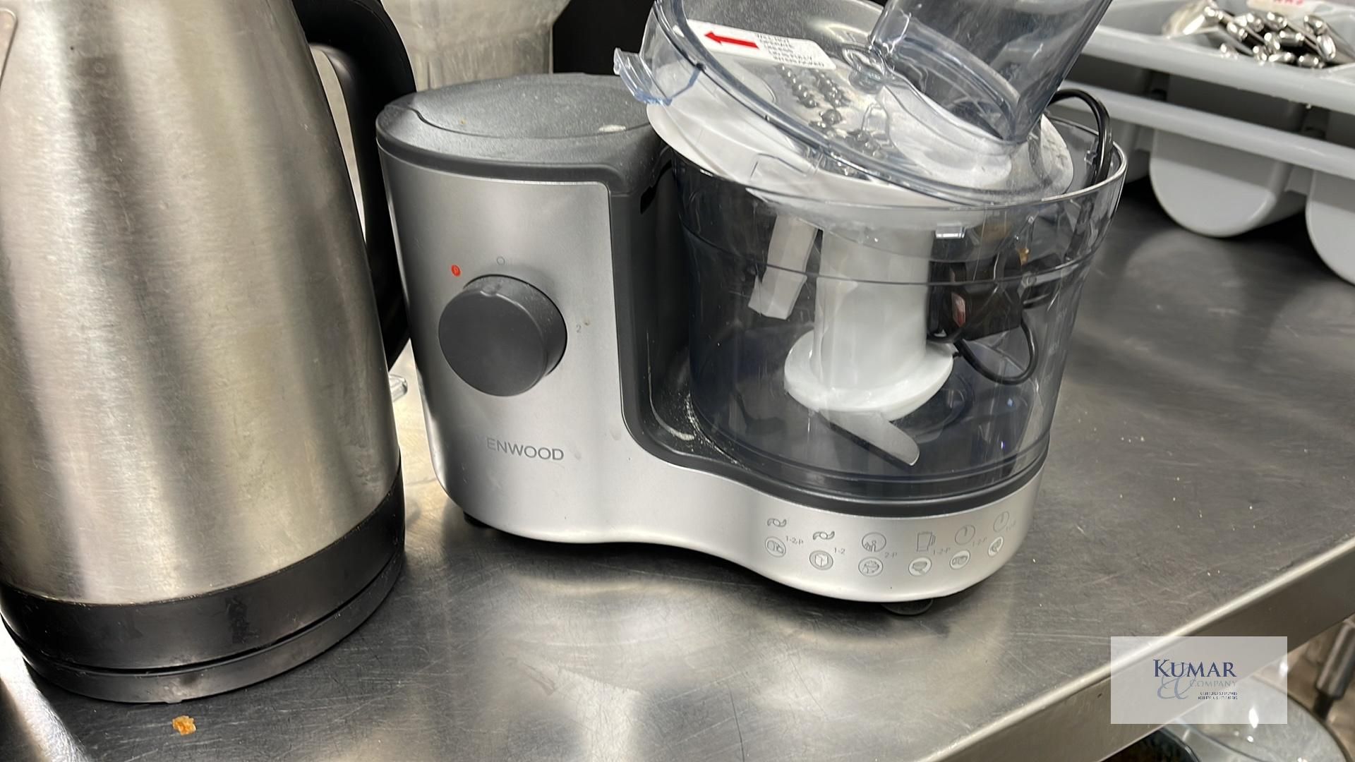 Kenwood Food Processor and 2: Stainless Steel Electric Kettles - Image 3 of 5