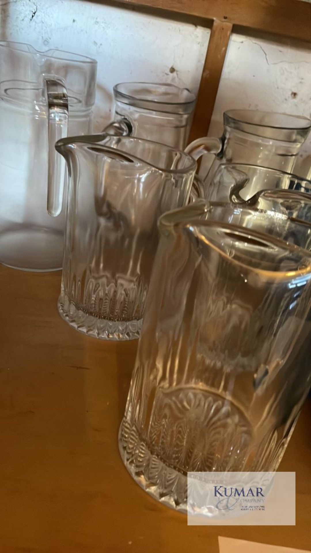 Various glass jugs - Image 2 of 4